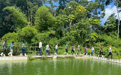 Semana da Água: trilha na APA do Catolé e Fernão Velho reúne cerca de 150 alunos da rede pública