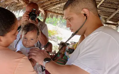 Sesau leva ação itinerante de saúde mental para o Quilombo Pixaim, em Piaçabuçu